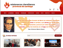 Tablet Screenshot of claretianos.es